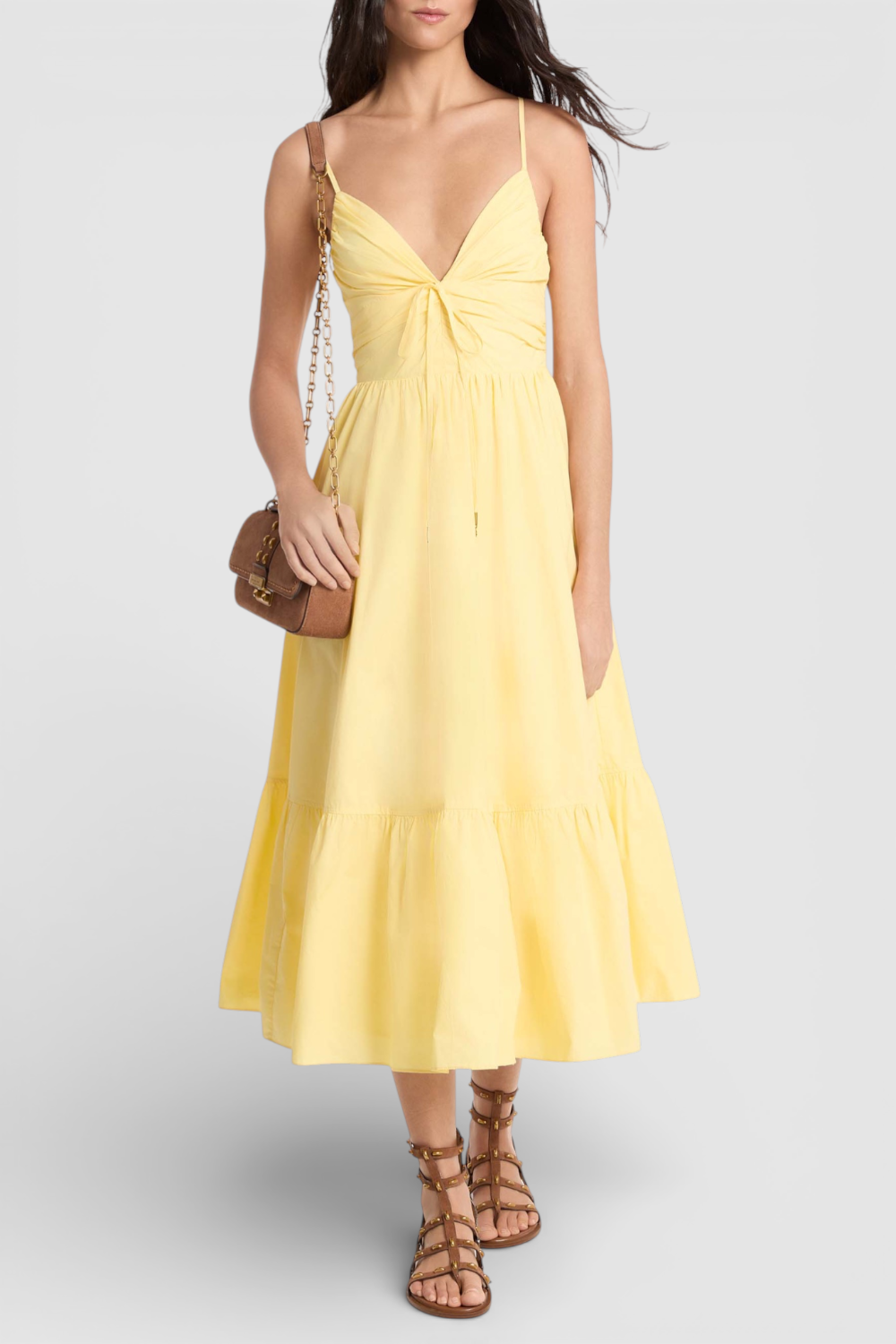 תמונת כל הלוק של שמלת מידי